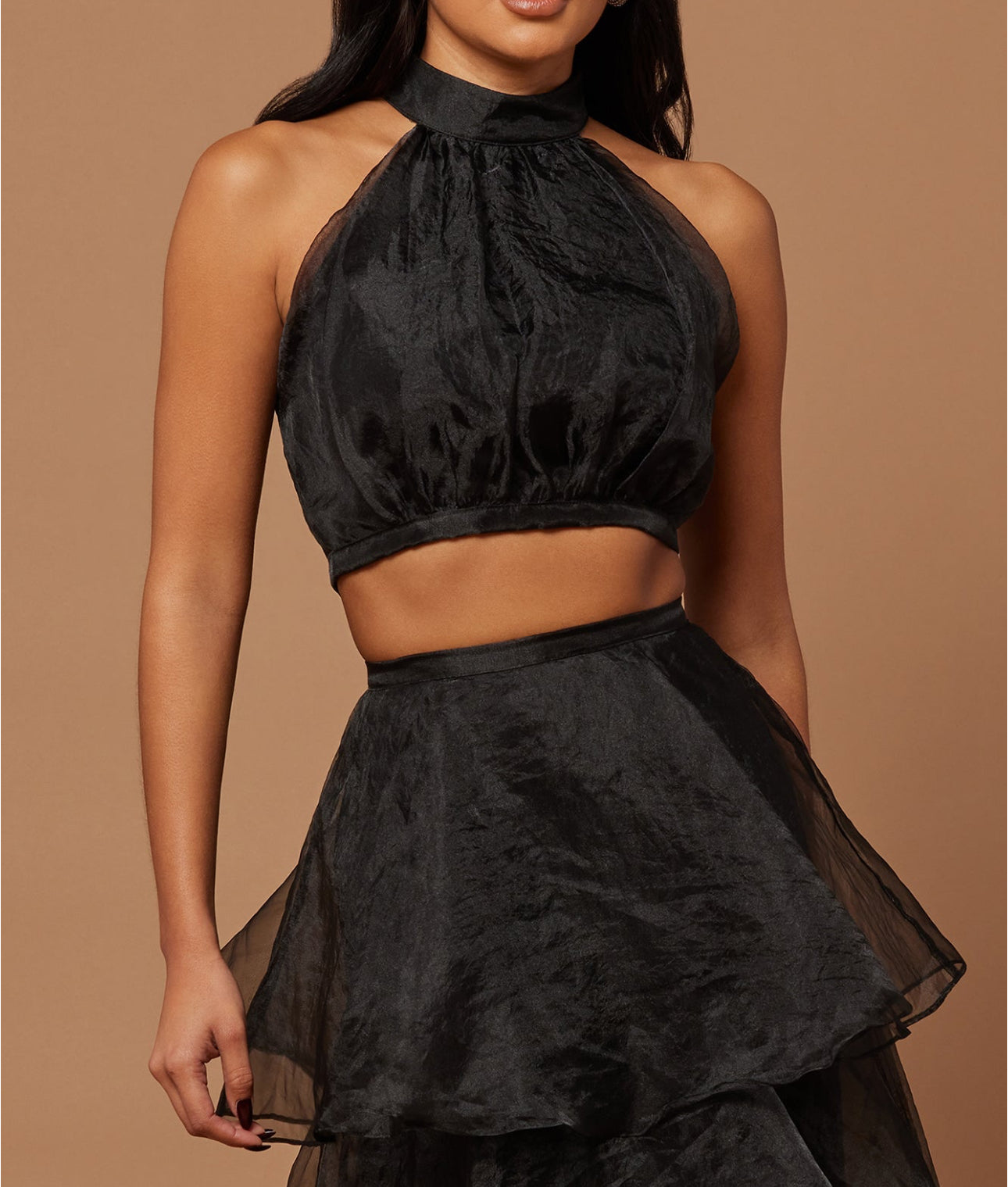 Black Diamond Skirt Set