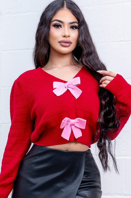 Simply Bow Sweater