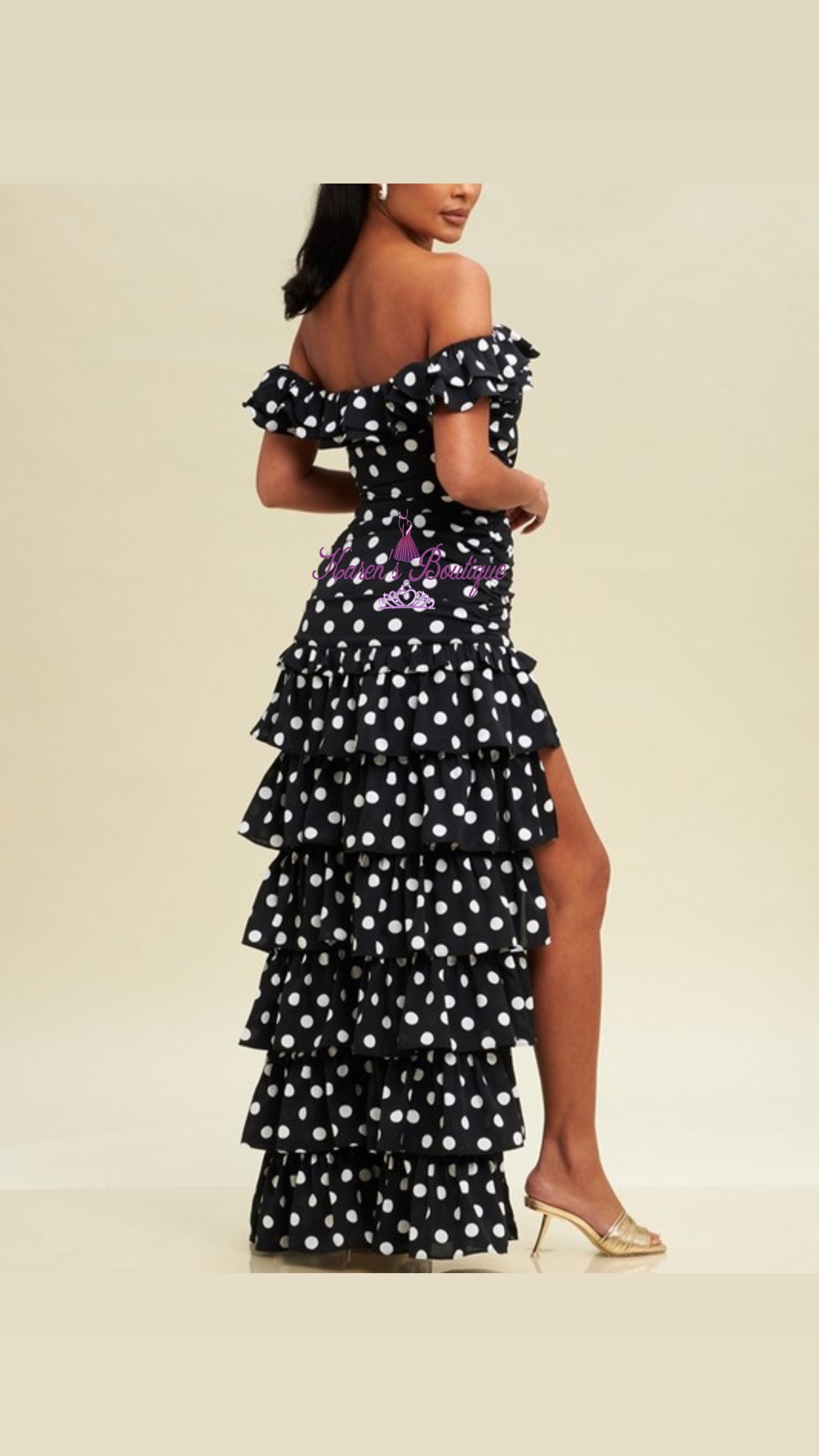 Coqueta Polka Dots Dress