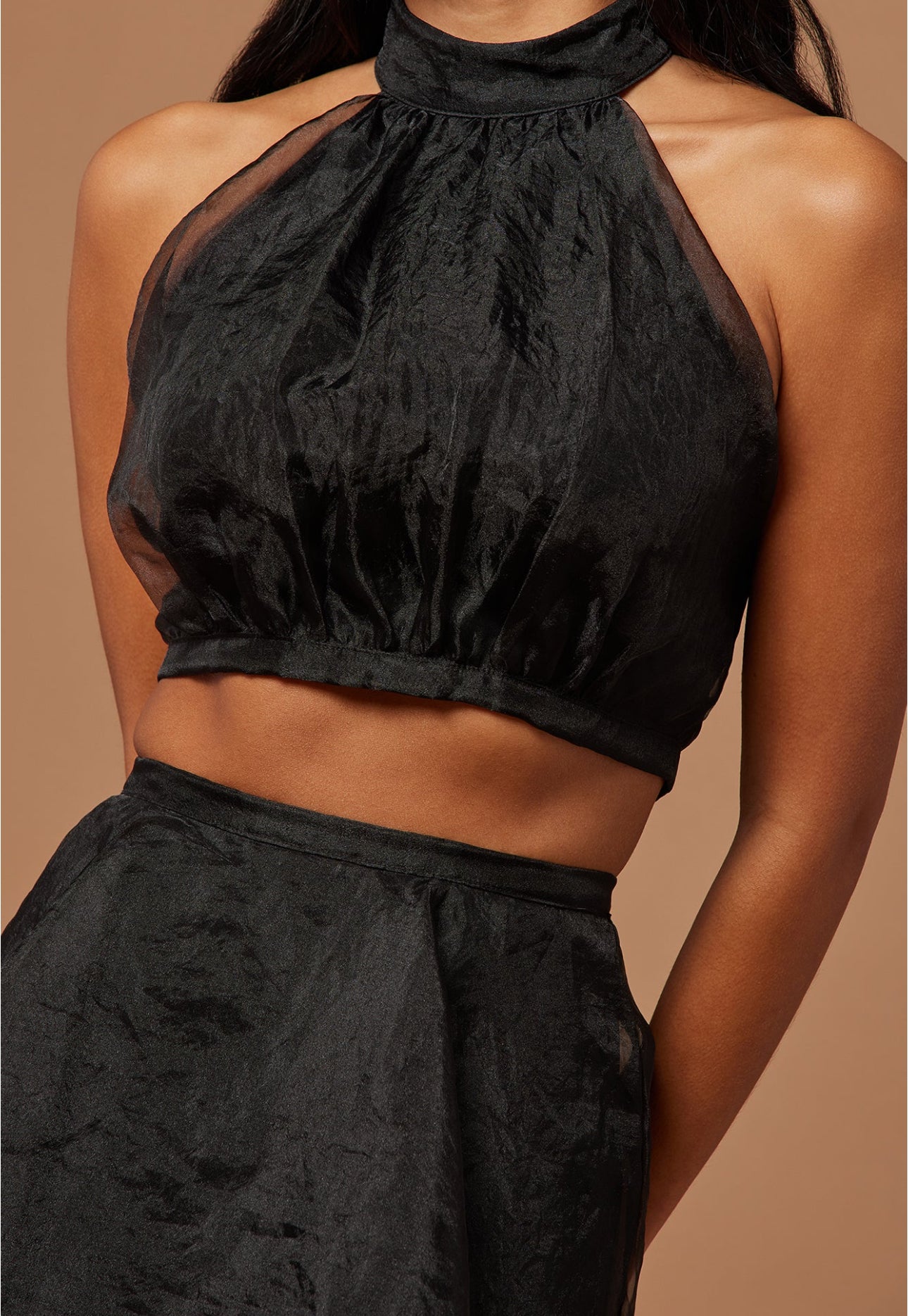 Black Diamond Skirt Set