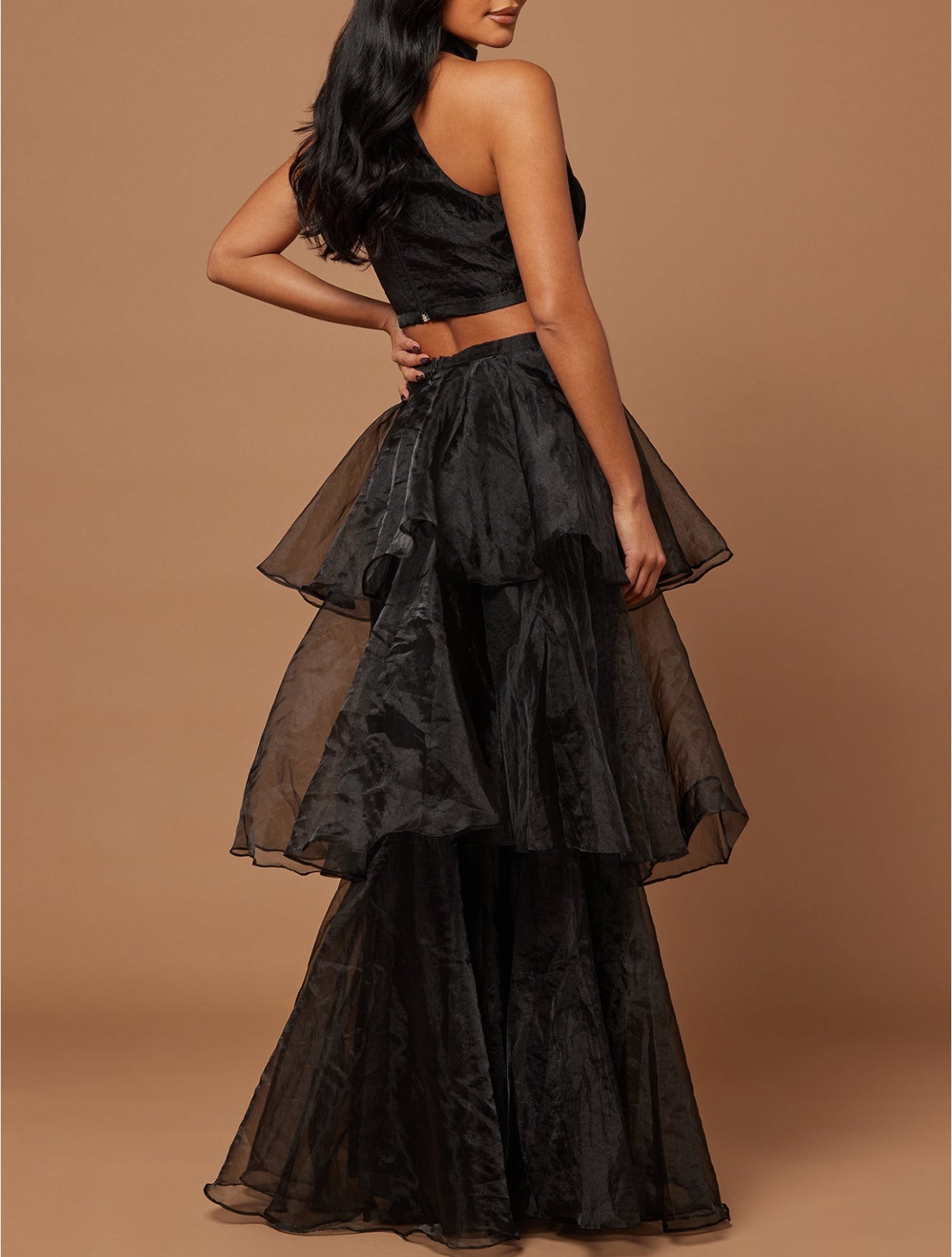 Black Diamond Skirt Set