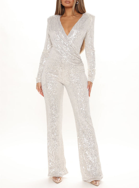 Gabriella Sequin Jumpsuit