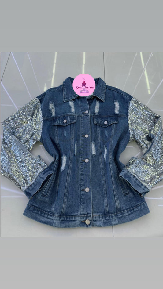 Sparkling Denim Jacket